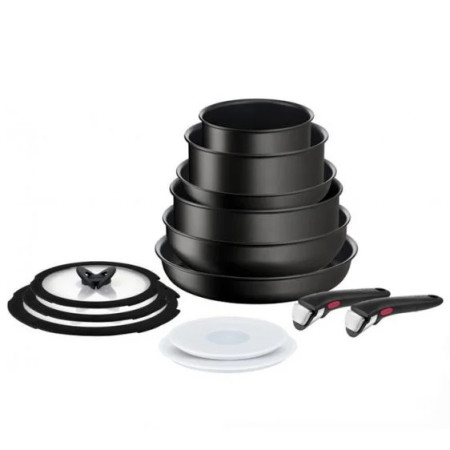 Комплект тигани и тенджери TEFAL L7639002