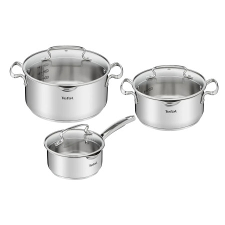 Комплект тигани и тенджери TEFAL G719S674