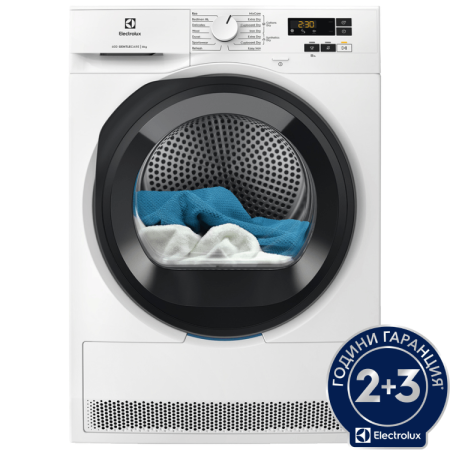 Сушилня с термопомпа Electrolux EW6D185YE