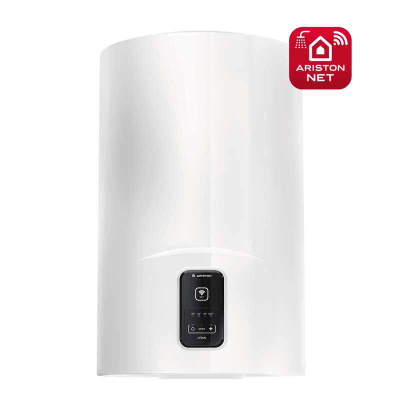 Бойлер Ariston Lydos WIFI 80 V 1,8K EN EU, вертикален, 80л, 1.8kW, управление през интернет Бойлер Ariston Lydos WIFI 80 V 1,8K EN EU, вертикален, 80л, 1.8kW, управление през интернет