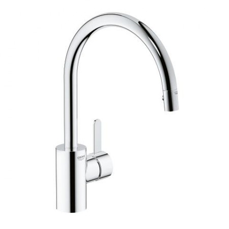 СМЕСИТЕЛ ЗА КУХНЯ GROHE EUROSMART COSMOPOLITAN 31481001 С ИЗТЕГЛЯЩ ЧУЧУР