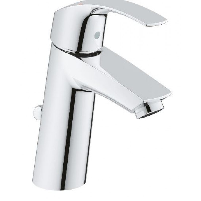 Смесител за умивалник с изпразнител GROHE EUROSMART 23322001 Смесител за умивалник с изпразнител GROHE EUROSMART 23322001