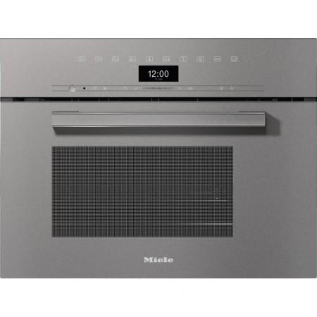 Сива парна фурна с микровълнова функция Miele DGM 7440