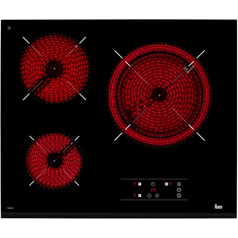 Стъклокерамичен плот TEKA TZ 6315 Стъклокерамичен плот TEKA TZ 6315