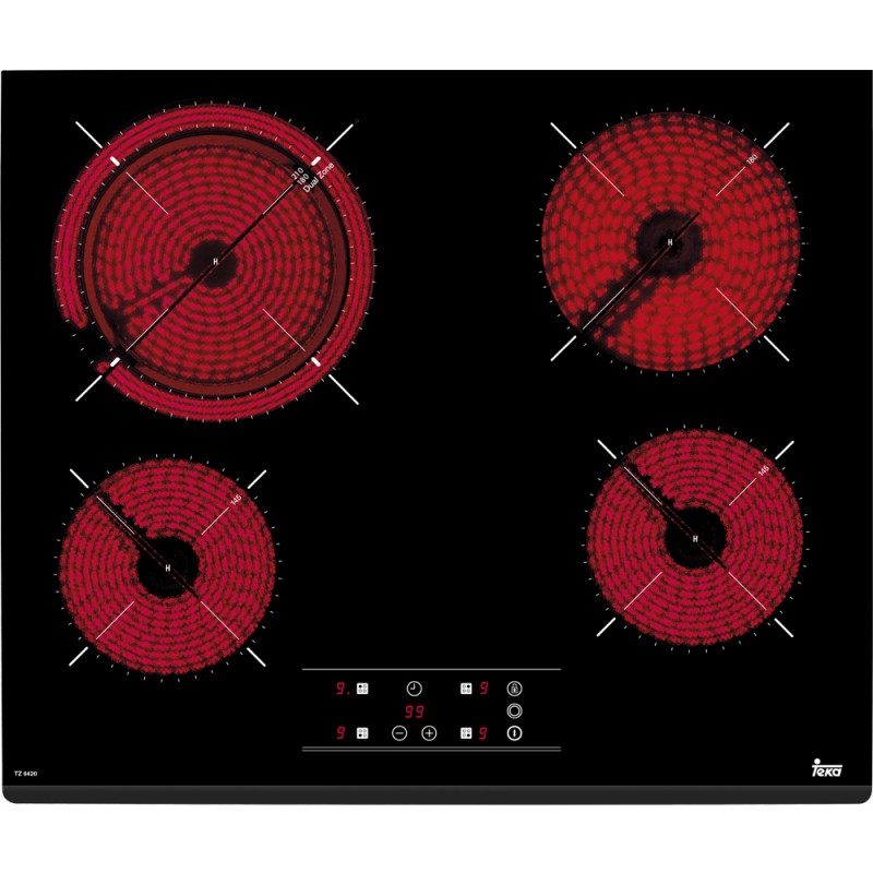Стъклокерамичен плот TEKA TZ 6420 Стъклокерамичен плот TEKA TZ 6420