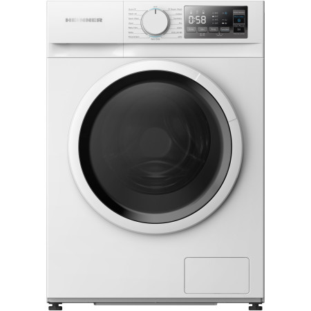 Пералня HEINNER HWM-M814IVSMNA+++, Slim дизайн, 8 кг, 1400 об/мин, Инверторен мотор, Бял